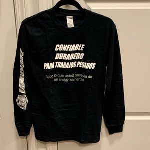 Mercury Marine Black Long Sleeve TShirt